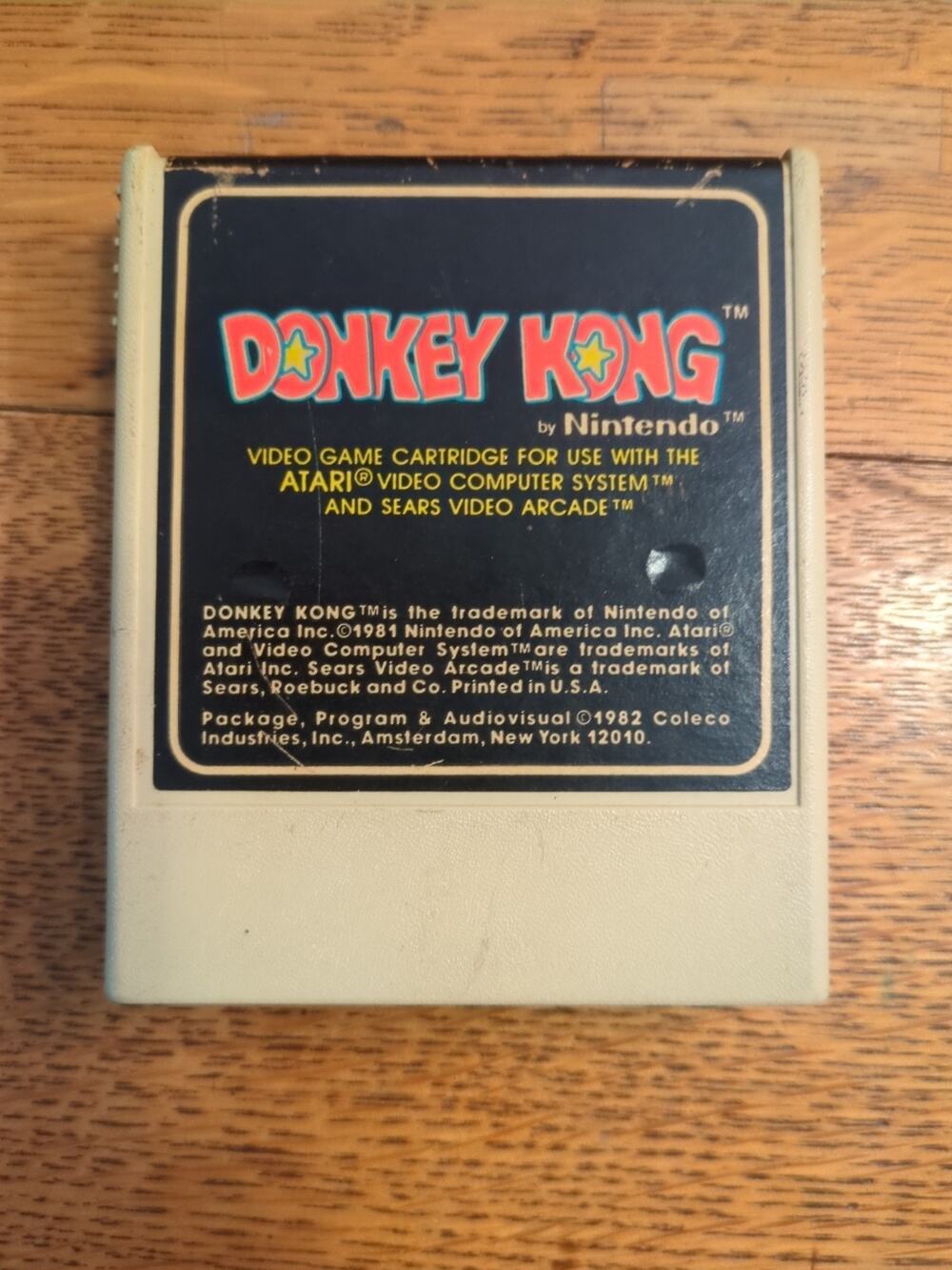 Donkey Kong (Atari 2600, 1982) Cartridge Only